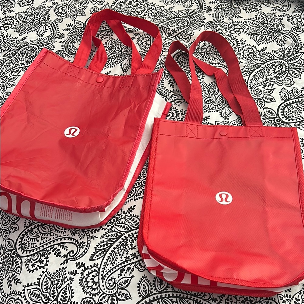 lululemon athletica Red Tote Bag